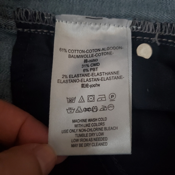 Free People High Rise Distressed Raw Hem Jeans - Picture 5 of 5